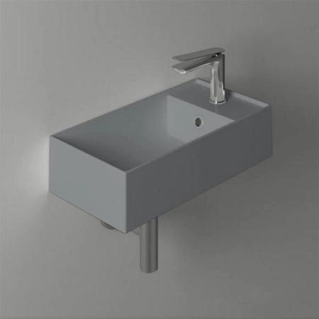 Simas Agile Раковина подвесная 40х20 см, Dx, с 1 отв.,  цвет: Cemento matt