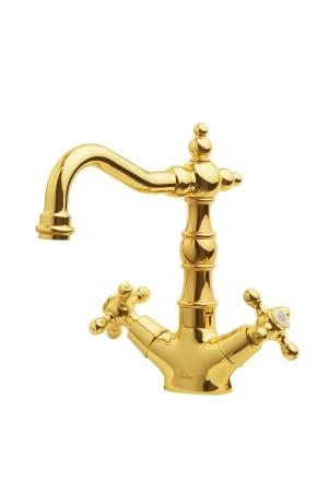 Смеситель для умывальника Boheme выс TRADIZIONALE ORO 292