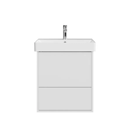 Тумба Kerama Marazzi PRO ПРО PRO.55.2\WHT.M подвесная 2 ящика 55, белая матовая