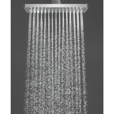 Hansgrohe 26727000 Crometta E Верхний душ 240х240 мм, 1 режим Rain, пластик, Ecosmart, хром
