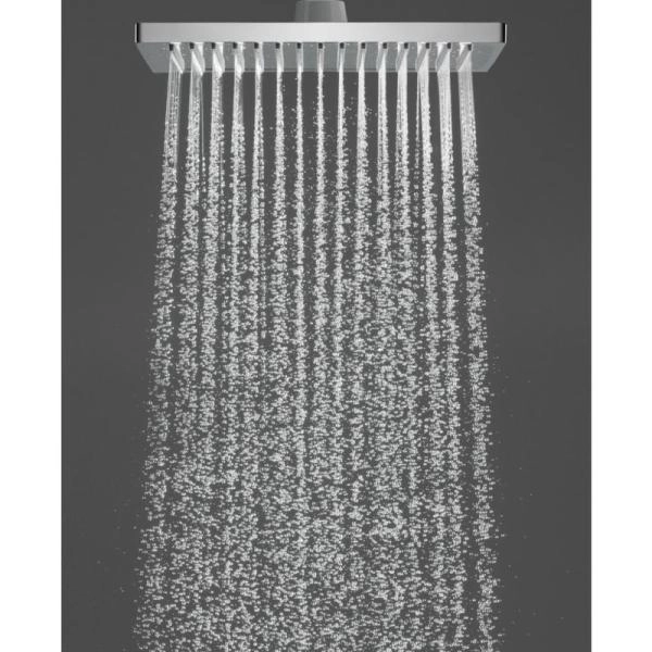 Hansgrohe 26727000 Crometta E Верхний душ 240х240 мм, 1 режим Rain, пластик, Ecosmart, хром