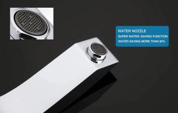 Смеситель Gappo G1107 на борт ванны 3 отверстия, хром