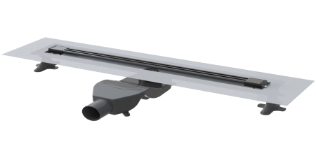 Душевой лоток Boheme B&T INFINITY 80см, нерж.сталь GUN METAL 981-80-GM