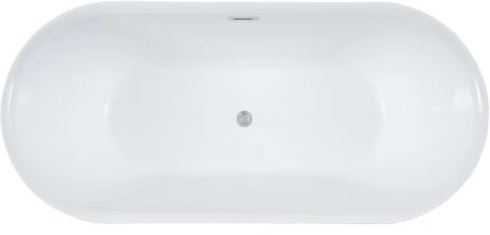 Акриловая ванна Aquanet Delight 170x78 черный матовый