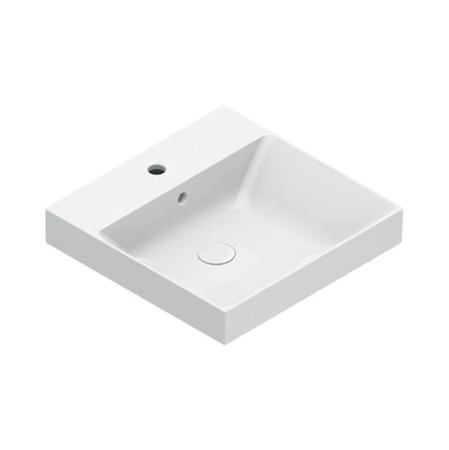 Catalano Zero Раковина 50x50см, с 1 отв., цвет: белый глянцевый
