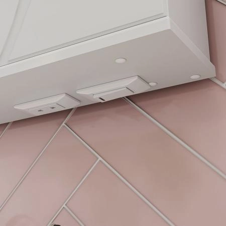 Зеркало-шкаф Volna Adel 80 правый белый глянец