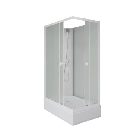 Душевая кабина Niagara Promo P110/80/26Q/MT/BK (1100х800х2000)
