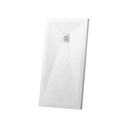 Поддон для душа Vincea из искусственного камня VST-4SR8010W, 1000*800*25, белый матовый