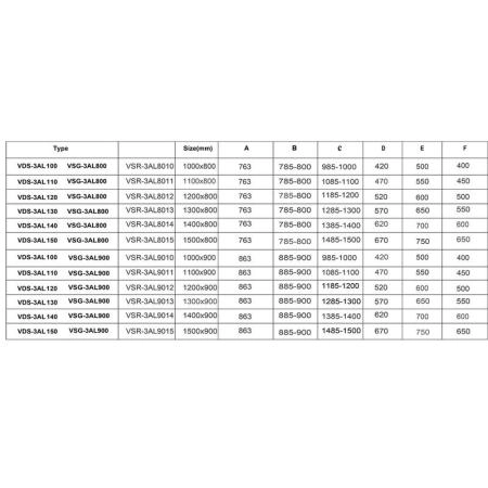 Душевой уголок Vincea Alpha VSR-3AL8011CLG, 1100*800, брашированное золото, стекло прозрачное