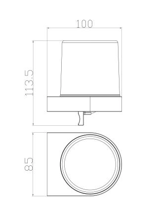 Дозатор мыла WONZON & WOGHAND, Хром (WW-5251-CR)