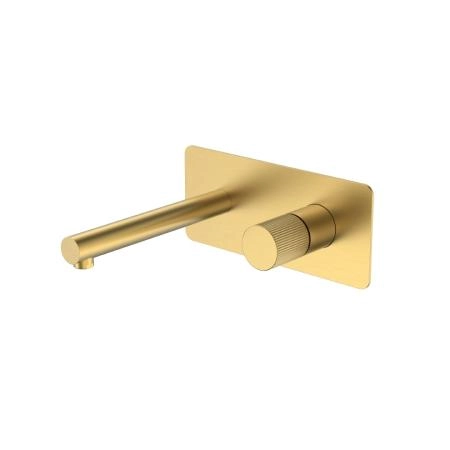 Смеситель STICK Boheme из стены Matt Gold LINEA 125-MG.3