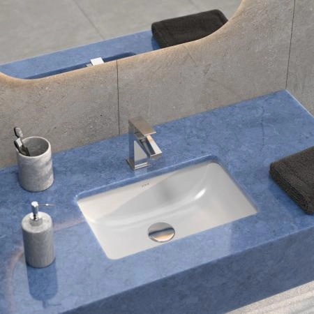 Раковина VitrA S20 7475B003-0618 55 x 37 см прямоугольная белая антибактериальное покрытие Hygiene встраиваемая