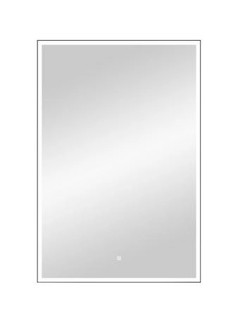 Зеркало Континент Frame black standart 700x1000 ЗЛП2616 с подсветкой
