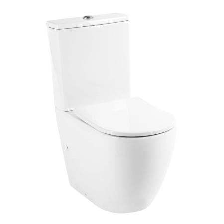 Унитаз безободковый Belbagno SFERA-R BB2141CPR напольный (бачок/сиденье отдельно)