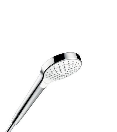 Ручной душ Hansgrohe Croma Select S Vario Ecosmart, 9 л/мин 26803400 хром-белый