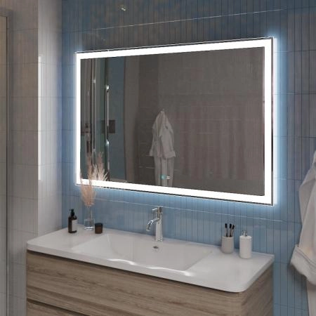 Зеркало Belbagno SPC-GRT-600-800-LED-TCH Led подсветка, сенсор 600x30x800