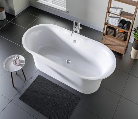 Ванна GOOD DOOR Венеция 170х80 литьевой мрамор белый