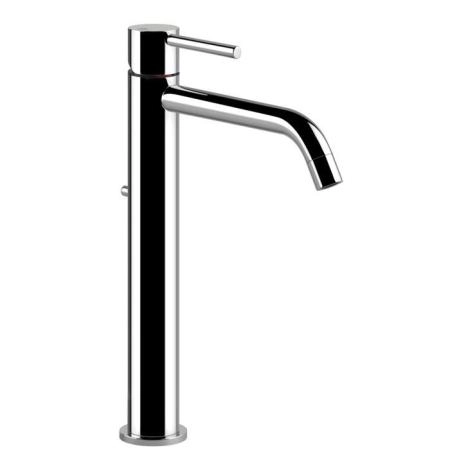 Gessi Emporio Via tortona Смеситель для раковины, на 1 отв, высокий, с донным клапаном, цвет: хром