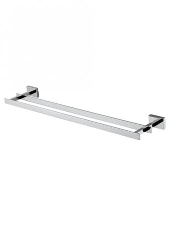 Полотенцедержатель двойной WONZON & WOGHAND FLAT, Хром (WW-9711-60CM)