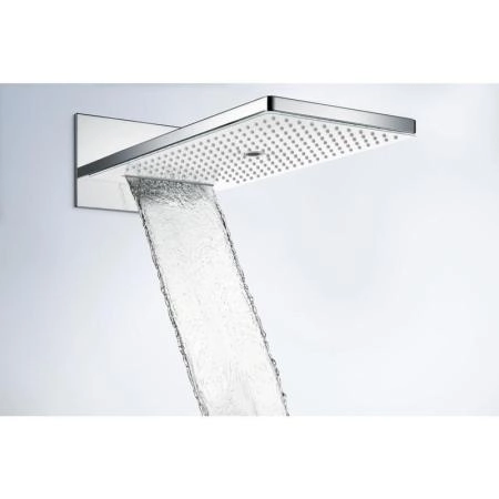 Hansgrohe 24011400 Rainmaker Select Верхний душ 560х260 мм, 3 режима, Ecosmart, белый / хром