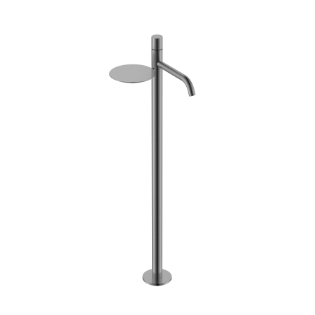 Смеситель STICK Boheme напольный для умыв. Gun Metall с ручкой DIAMOND 120-GM