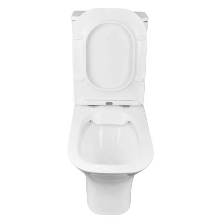 Стекло Azario Унитаз-компакт безободковый Azario Fretta Square AZ-5121 с крышкой микролифт