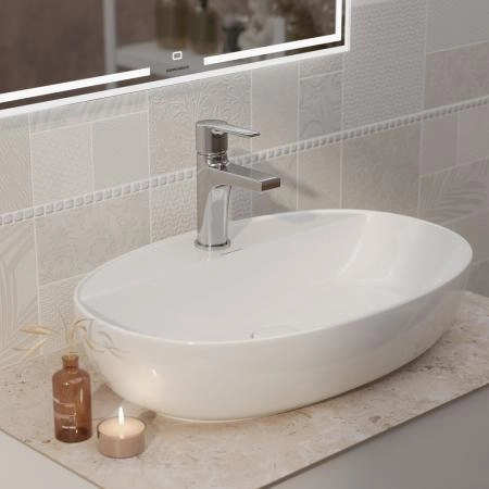 Смеситель для раковины Kerama Marazzi SONATA СОНАТА P4CR205ZNKM для Раковина без донного клапана, хром