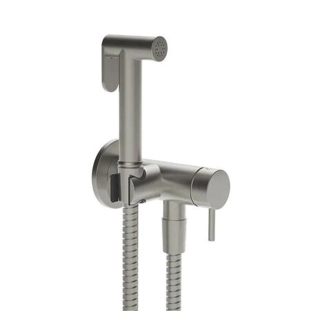 Gessi Cono GESSI TOTAL LOOK Гигиенический душ с наст. держ. со смесителем,с подводом воды и шлангом 1250 мм., цвет: Chrome Br.