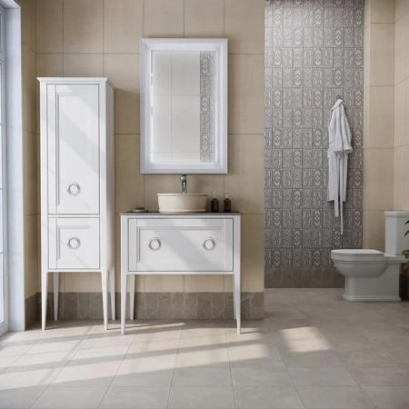 Пенал Kerama Marazzi PLAZA CLASSIC ПЛАЗА КЛАССИК PL.CN.175\WHT.M напольный 175, белый матовый