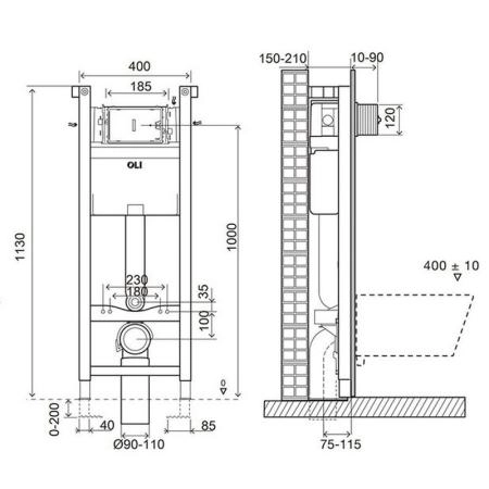 Инсталляция Expert plus механическая 721803