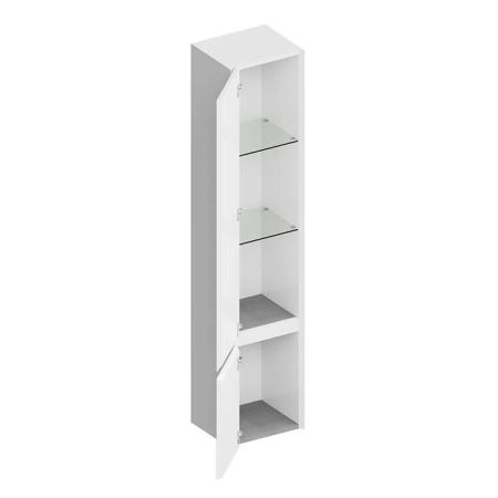 Пенал Kerama Marazzi CUBO КУБО CUB.165Lh\WHT.M подвесной левый 165, белый матовый