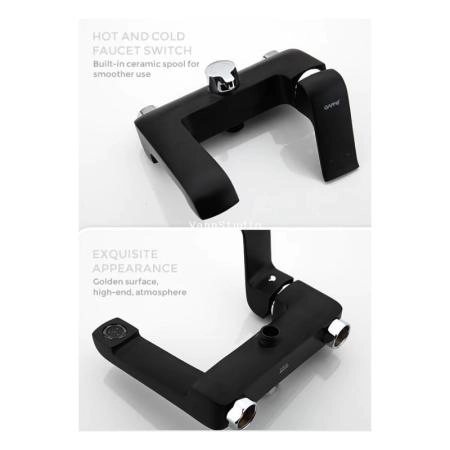 Смеситель Gappo G3250 для ванны, черный