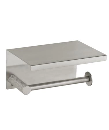 Держатель для туалетной бумаги Boheme с крышкой Uno Nickel Brush 10971-NB