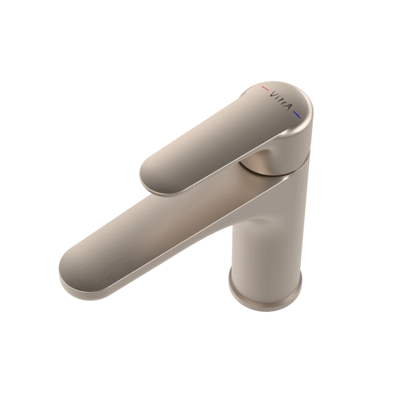 Смеситель VitrA Root Round  A4270634EXP однорычажный брашированный никель латунь