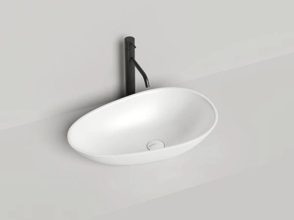 Раковина Salini PAOLA S-Sense глянцевая 58x35 1101101G накладная