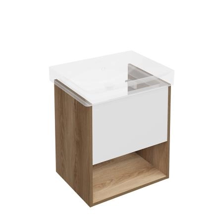 Тумба Kerama Marazzi PRO ПРО PRO.55.1\OLM подвесная 1 ящик 55, швейцарский вяз