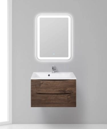 Раковина из искусственного мрамора, 750x450x150 Белый BB750/450-LV-MR-PR