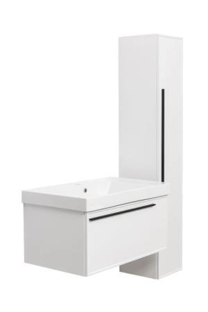 Тумба под раковину LA FENICE Elba Bianco белая 80 FNC-01-ELB-B-80 белый матовый