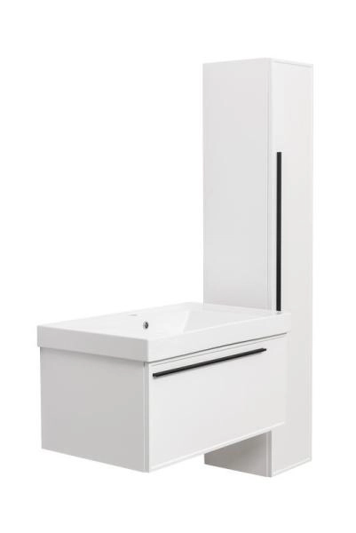 Тумба под раковину LA FENICE Elba Bianco белая 80 FNC-01-ELB-B-80 белый матовый