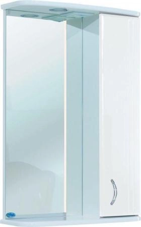 Зеркало-шкаф Bellezza Астра 55 R с подсветкой белый