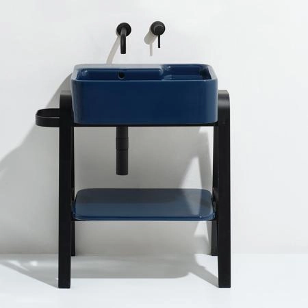 Simas Hop Раковина чаша подвесная 60x50xh18 см, без отв. для смесителя, цвет: capri