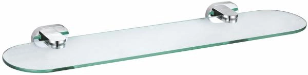 Стеклянная полка для ванной WONZON & WOGHAND FIRST, Хром (WW-8427)