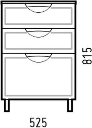 Комод Corozo Монро 50 Z3