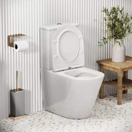 Унитаз Grossman GR-4480S Color (620*365*810) напольный Безободковый с тонкой крышкой