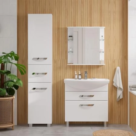 Тумба для ванной Volna Onda 60.2Y напольная (Балтика) раковина отдельно