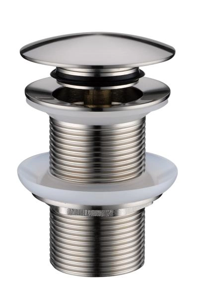 Слив для раковины Boheme автомат(клик-клак) Nikel Brush 612-NB