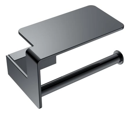 Держатель для т/бумаги Boheme Shine GunMetall серия Q 10941-SGM