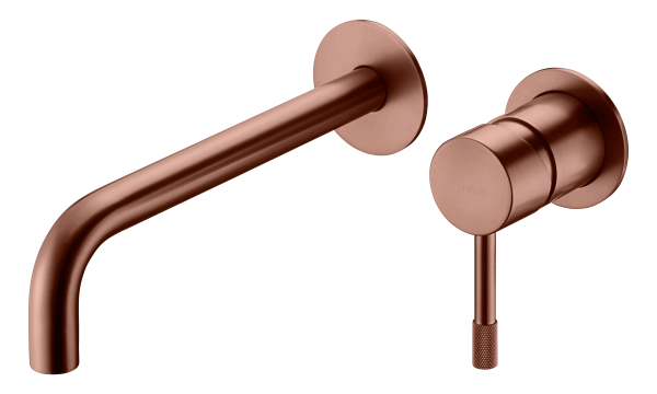 Смеситель для умывальника Boheme из стены, Uno. Brushed Bronze 465-BRB