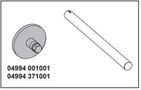 Клеевой комплект Nr. 10 с розеткой KEUCO REVA 4994001001 хром