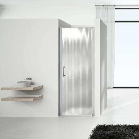 Душевая дверь Vincea Orta VPP-1O800CH-R, 800, хром, стекло шиншилла, правая